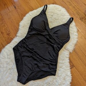 Sea level Australia black one piece swimsuit 14